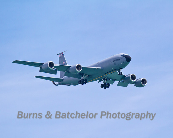 USAF KC-135 with Landing Gear Down
