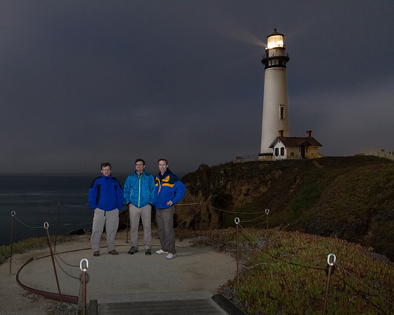 Consulting Team at Pigeon Point Lighthouse